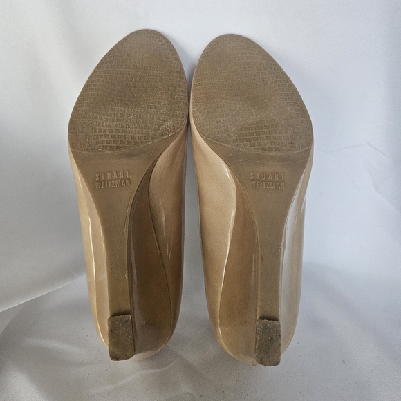 Stuart Weitzman Patent Leather Wedge Heel. Size 9m. - Picture 7 of 7